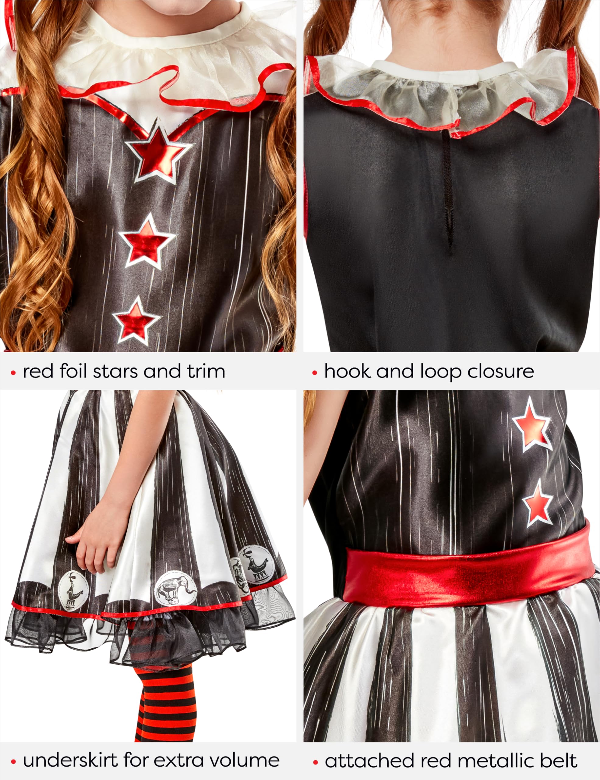 rubie-s-deluxe-zirkusm-dchen-kost-m-m-dchen-kleid-kopfbed image 5