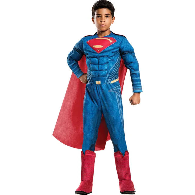 rubie-s-justice-league-deluxe-superman-kost-m-jungen-s image 1