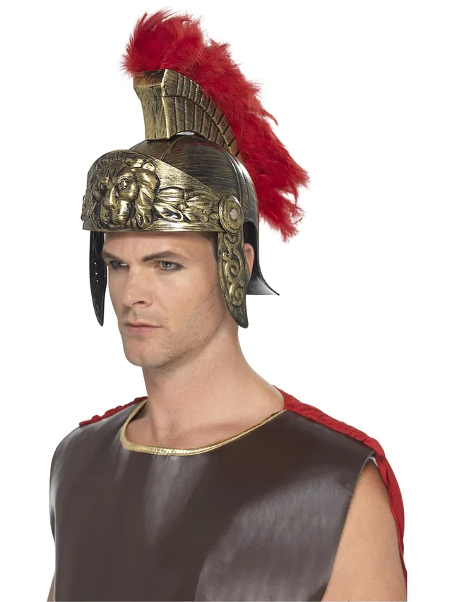 smiffys-fever-r-mer-spartaner-helm-gold-mit-federbusch image 1