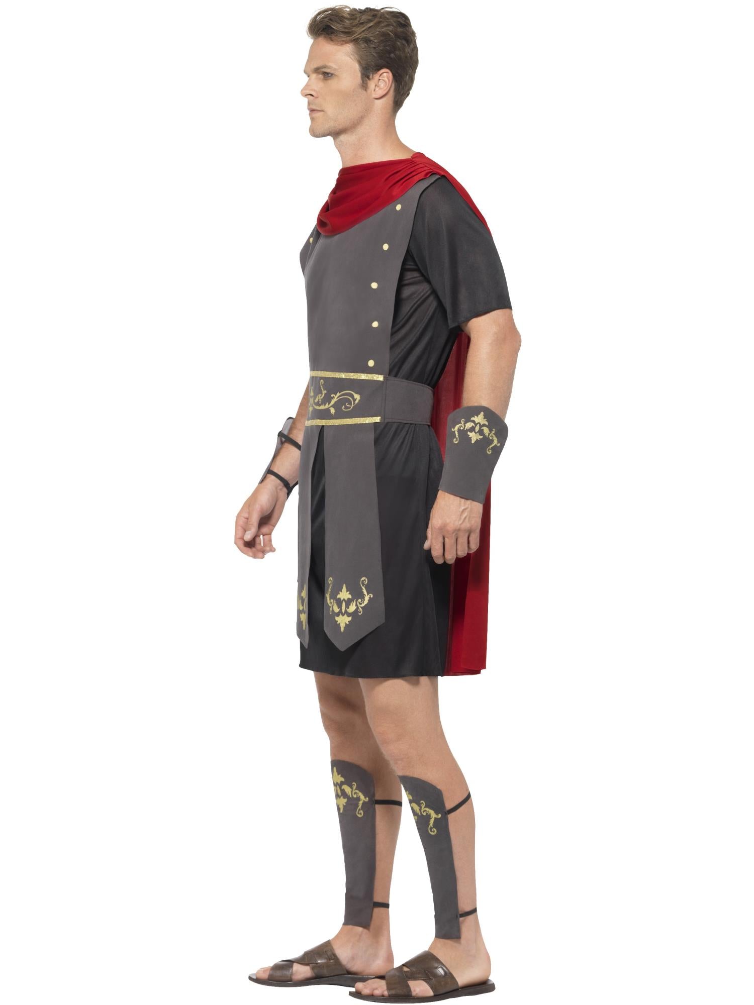 smiffys-fever-gladiator-kost-m-herren-tunika-mit-umhang-m image 3