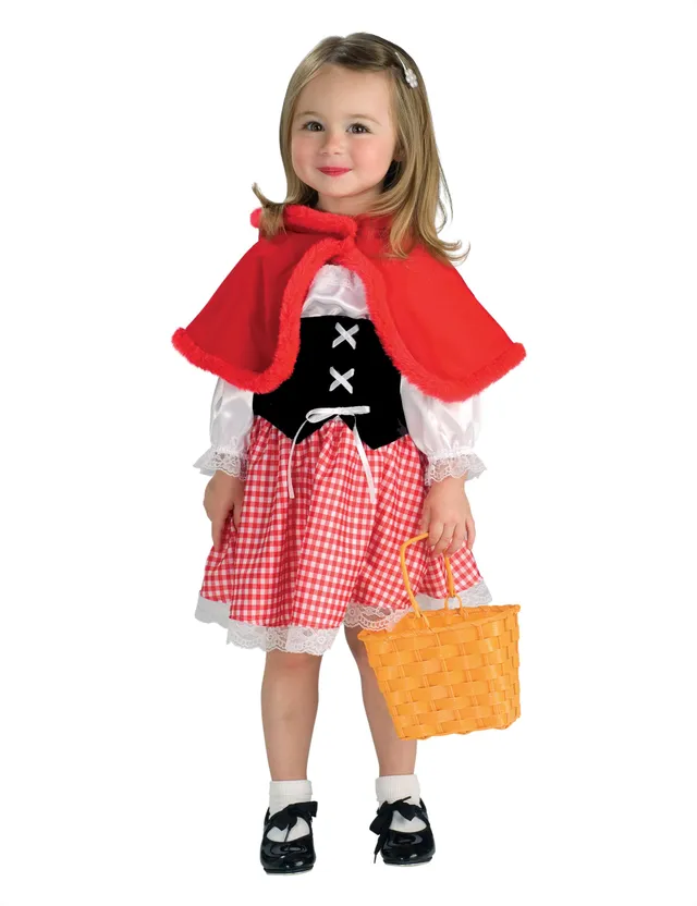 rubie-s-deluxe-rotk-ppchen-kinderkost-m-kleid-mit-umhang image 1