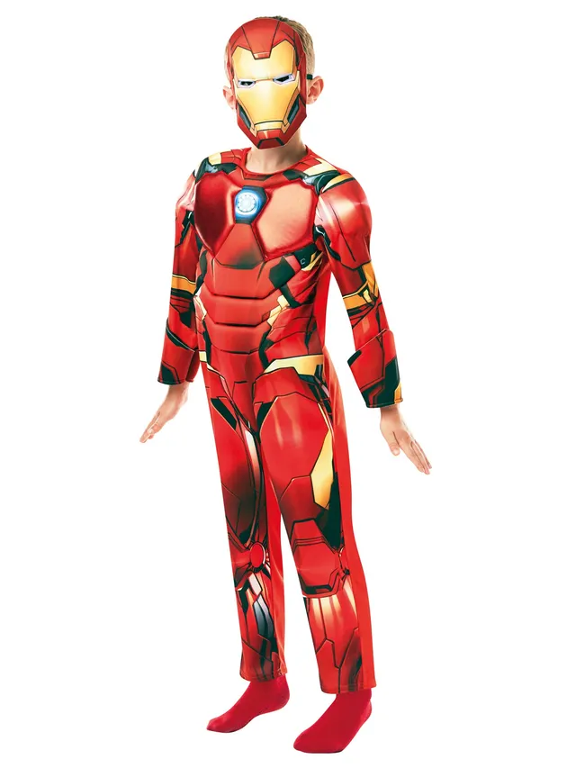 rubie-s-deluxe-iron-man-kinderkost-m-9-10-jahre-luxus-marvel image 1