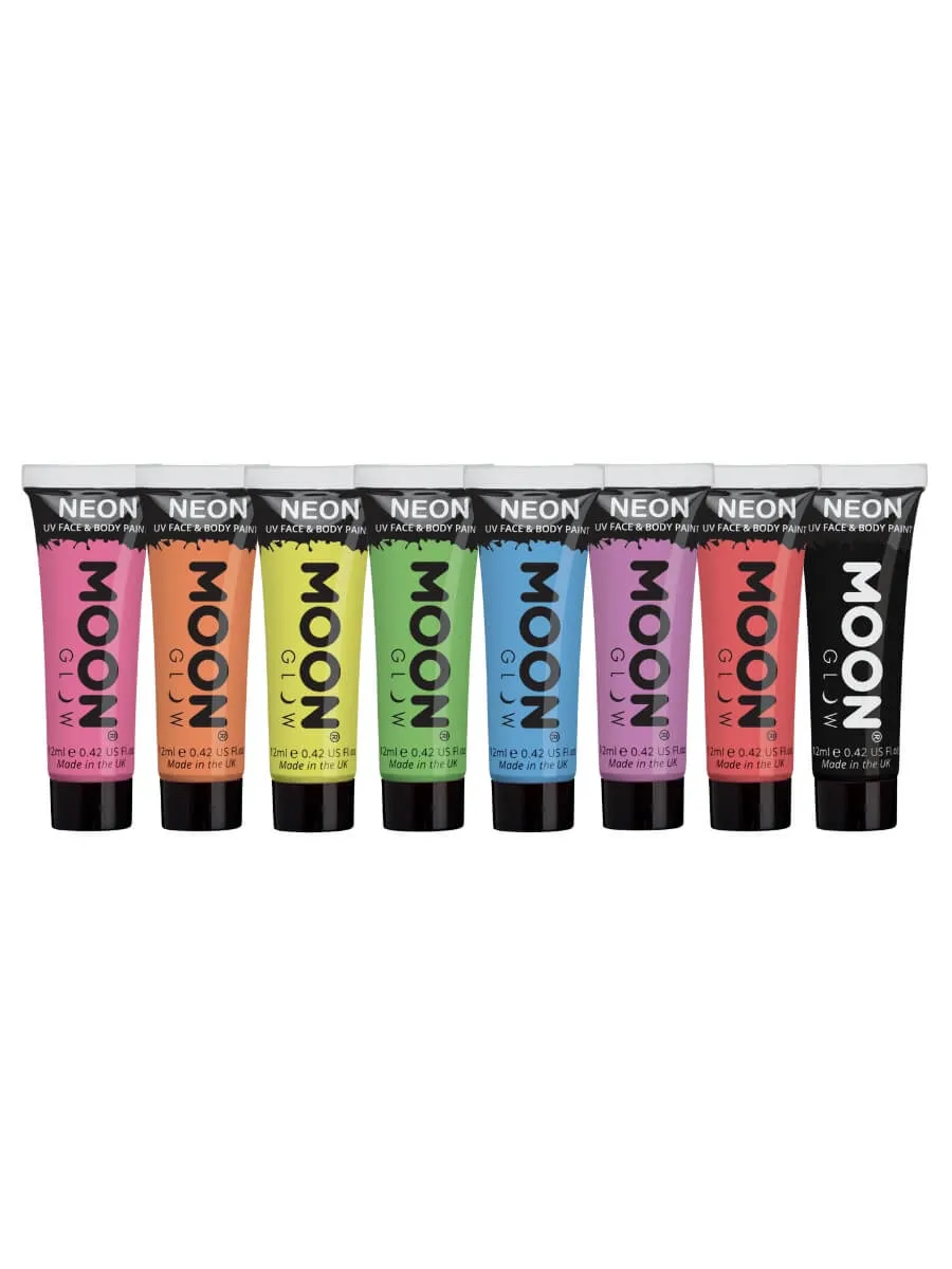smiffys-makeup-fx-moon-glow-face-paint-schwarz-12-ml image 1