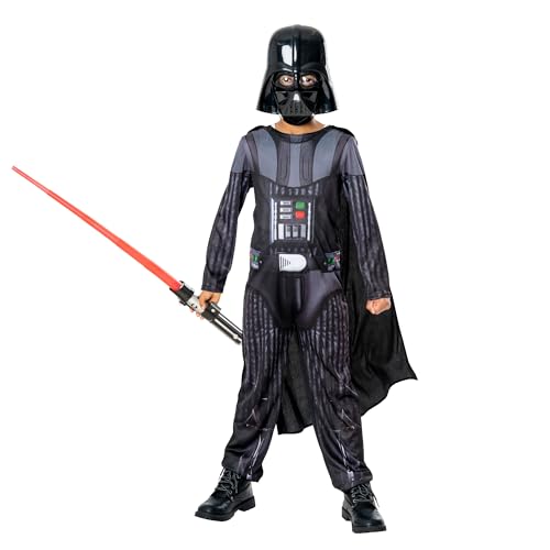 rubie-s-deluxe-darth-vader-kinderkost-m-7-8-j-lichtschwert image 7