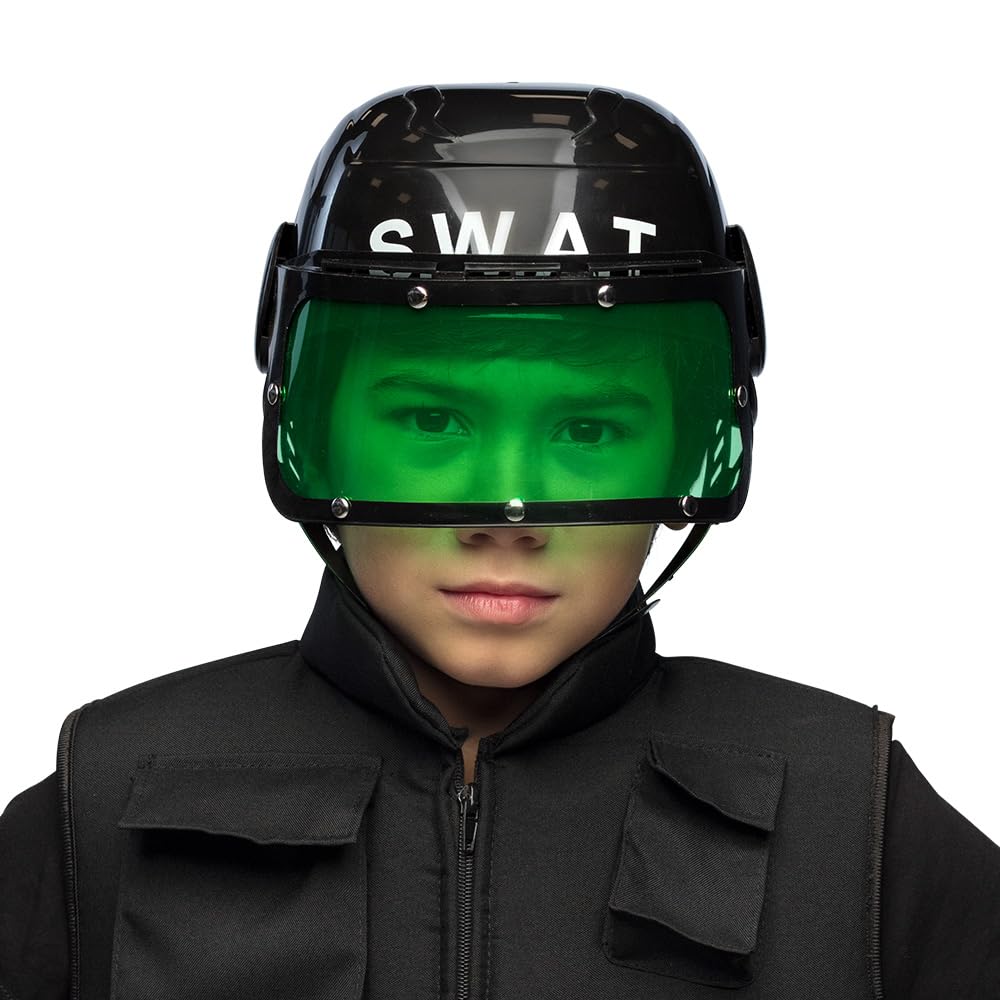boland-headwear-police-kinderhelm-schwarz-visierhelm image 2