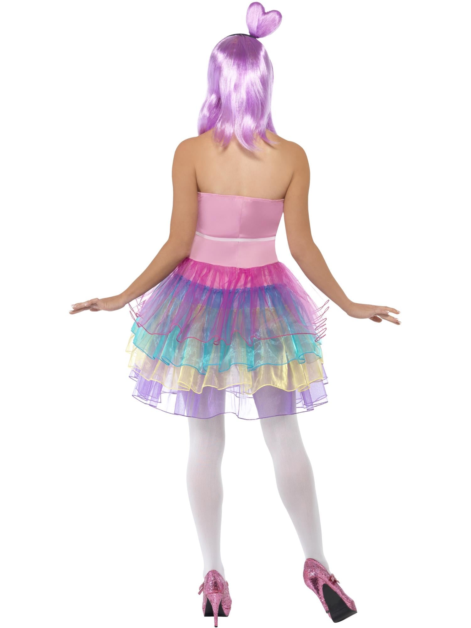 smiffys-fever-candy-queen-kost-m-pink-latex image 2