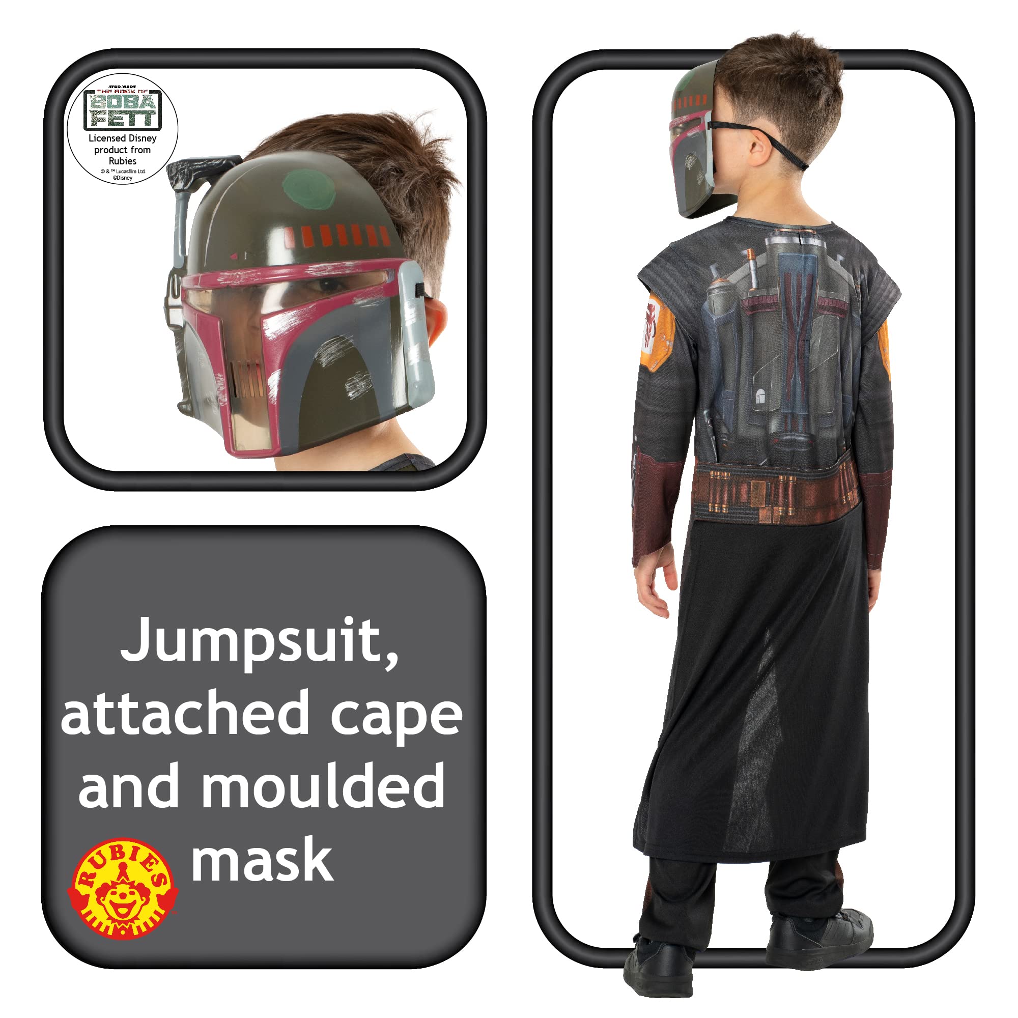 rubie-s-deluxe-book-of-boba-fett-kinderkost-m-classic image 2