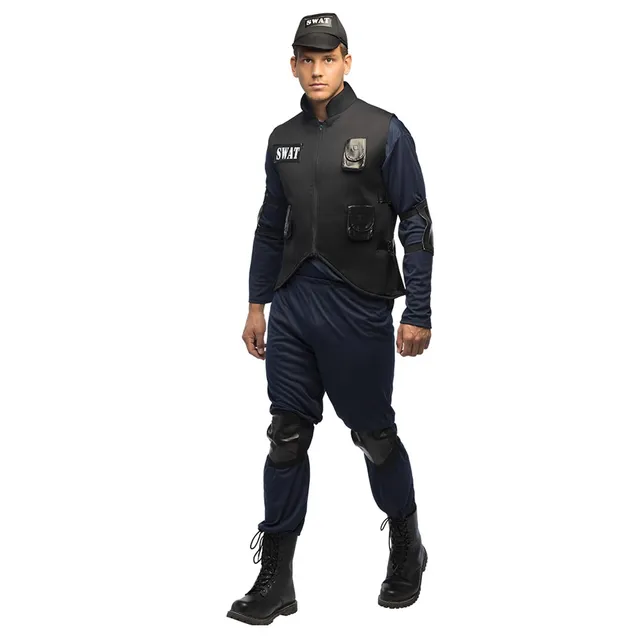 boland-swat-agent-kost-m-herren-8-teilig-polizei-xl image 1