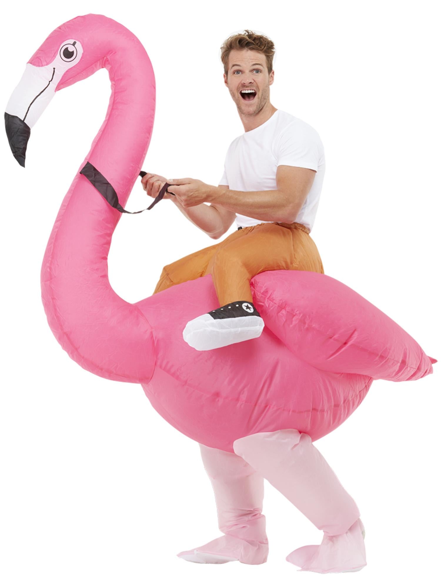 smiffys-time4fun-ride-flamingo-kost-m-pink-aufblasbar image 2