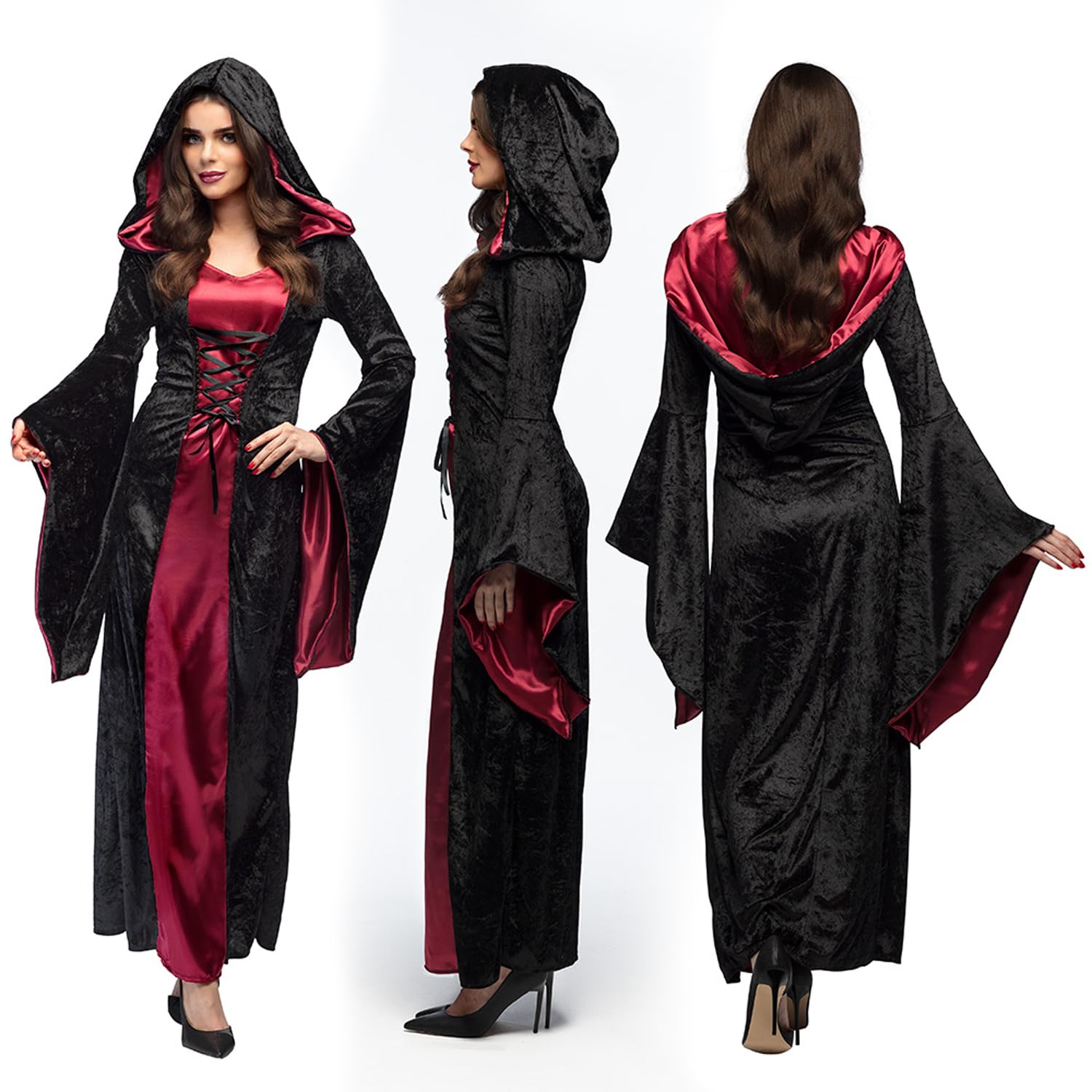 boland-halloween-vampir-lady-kost-m-damen-36-38 image 2