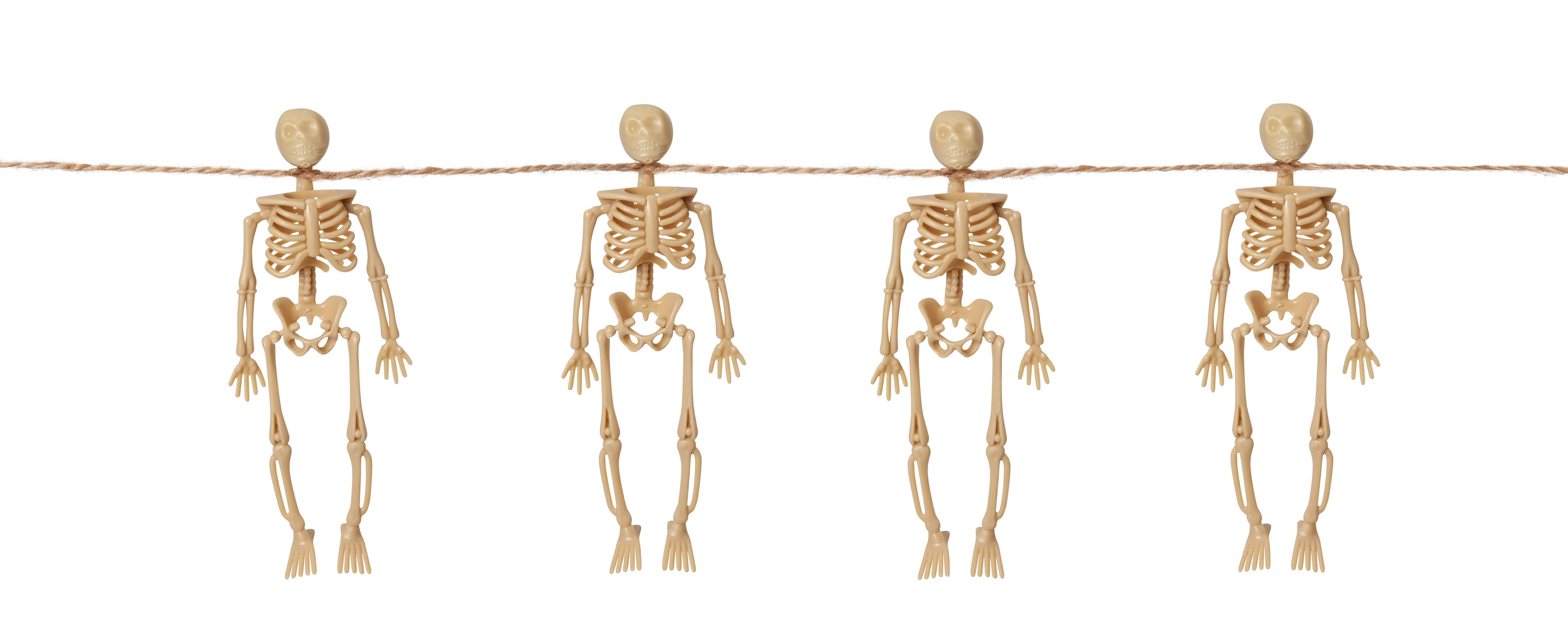 rubies-skelett-girlande-pvc-128-cm-halloween-deko-wei image 1