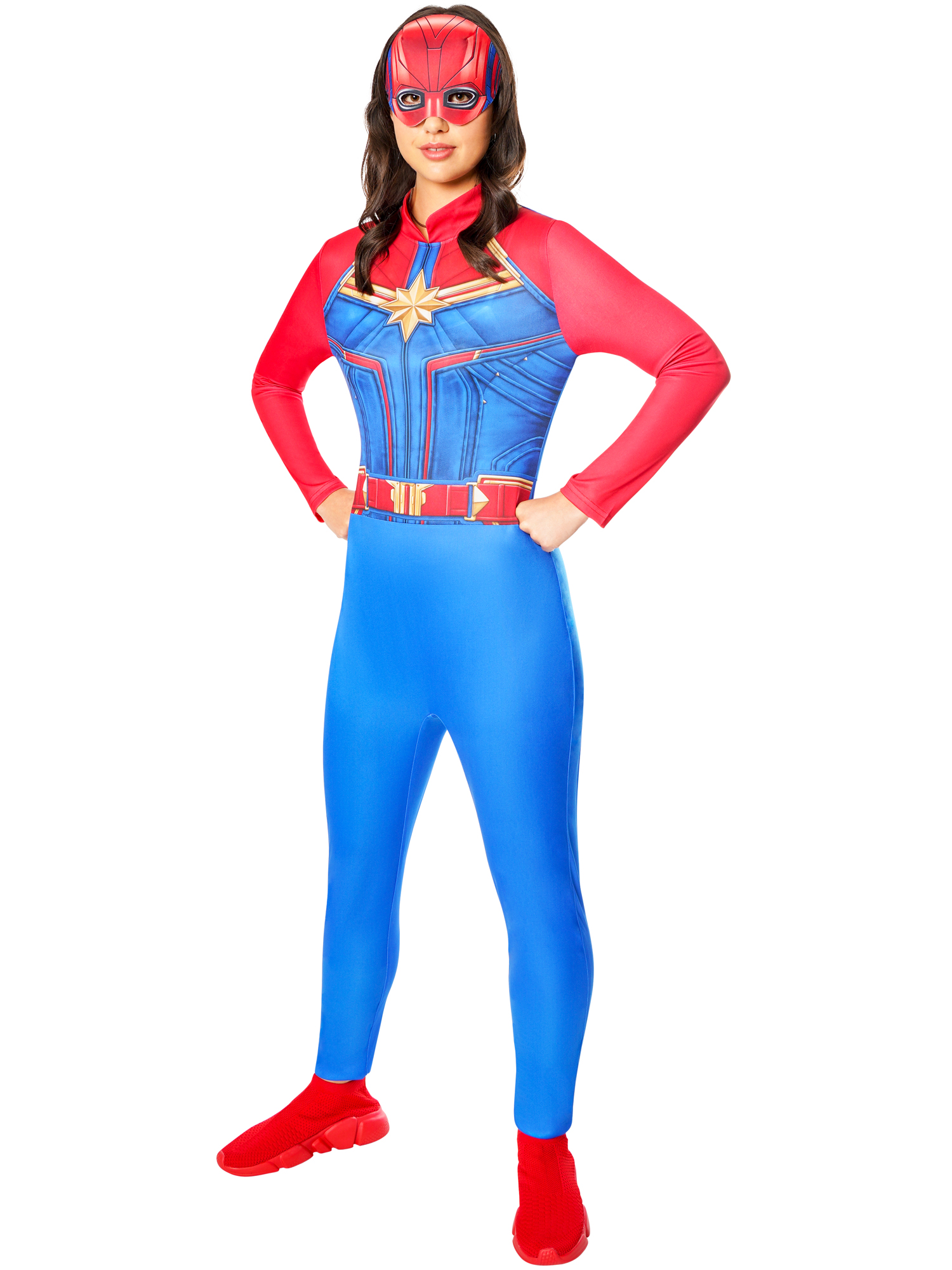 rubies-d-guisements-captain-marvel-kost-m-erwachsene image 5