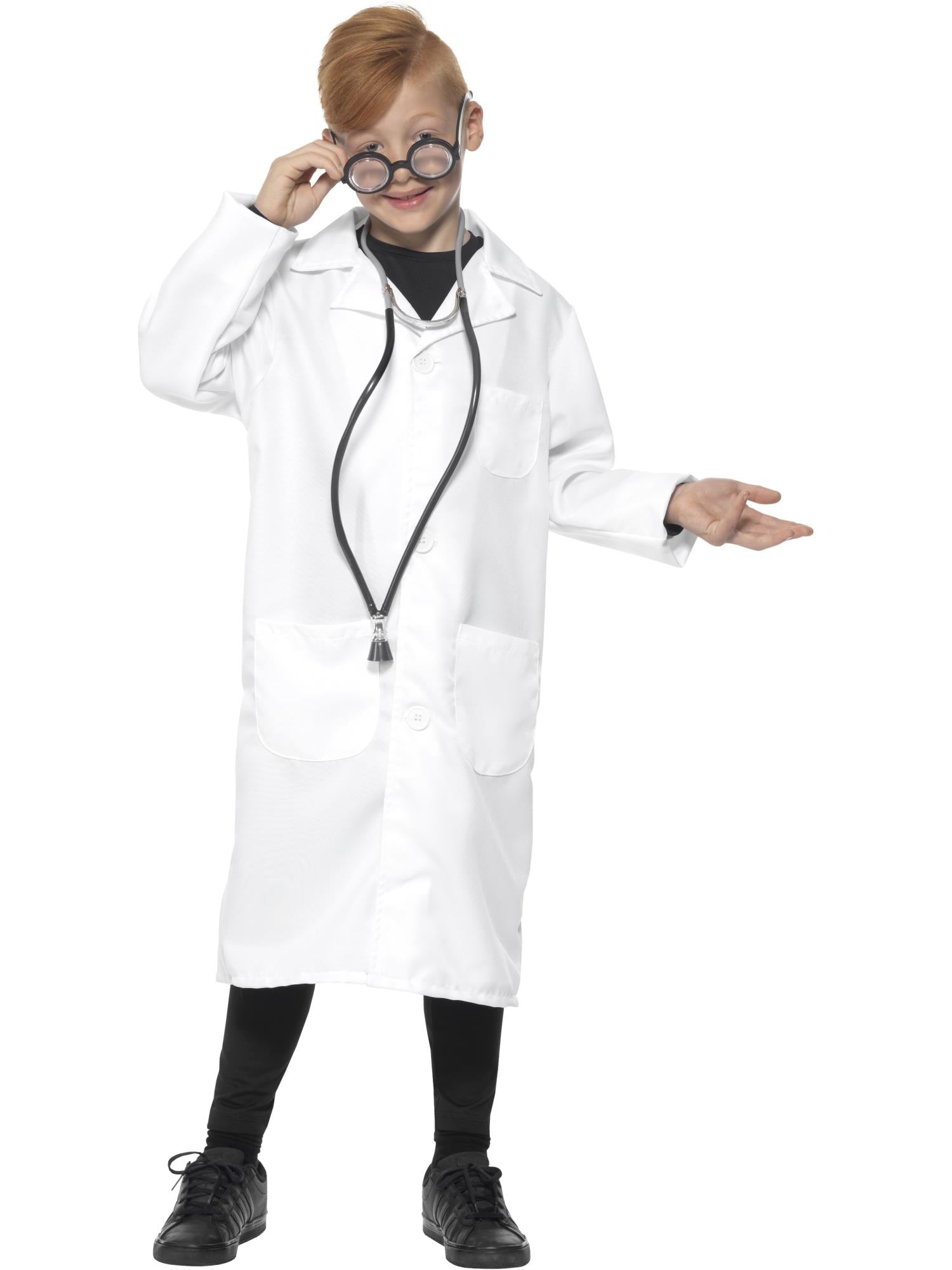 smiffys-fever-arzt-wissenschaftler-kost-m-wei-kittel-kinder image 5