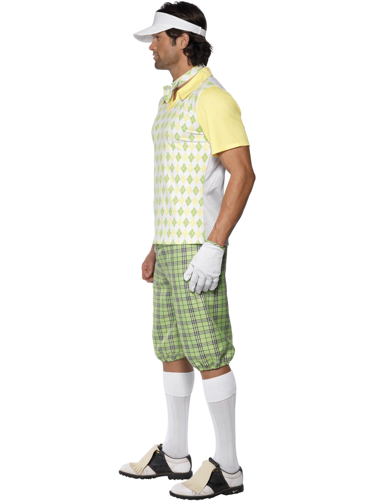 smiffys-fever-gone-golfing-kost-m-gr-n-golfer-herren-l image 3