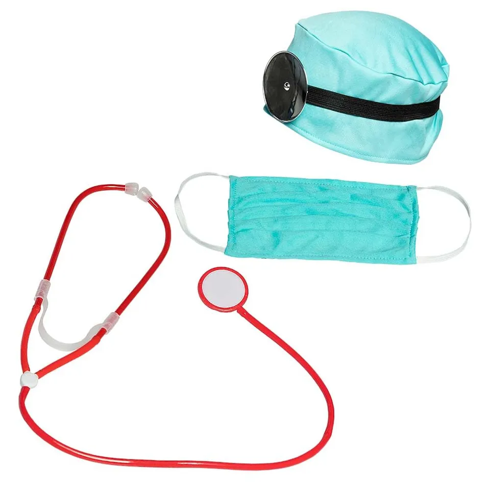 boland-accessories-arzt-set-4-teilig-stethoskop-m-tze image 1