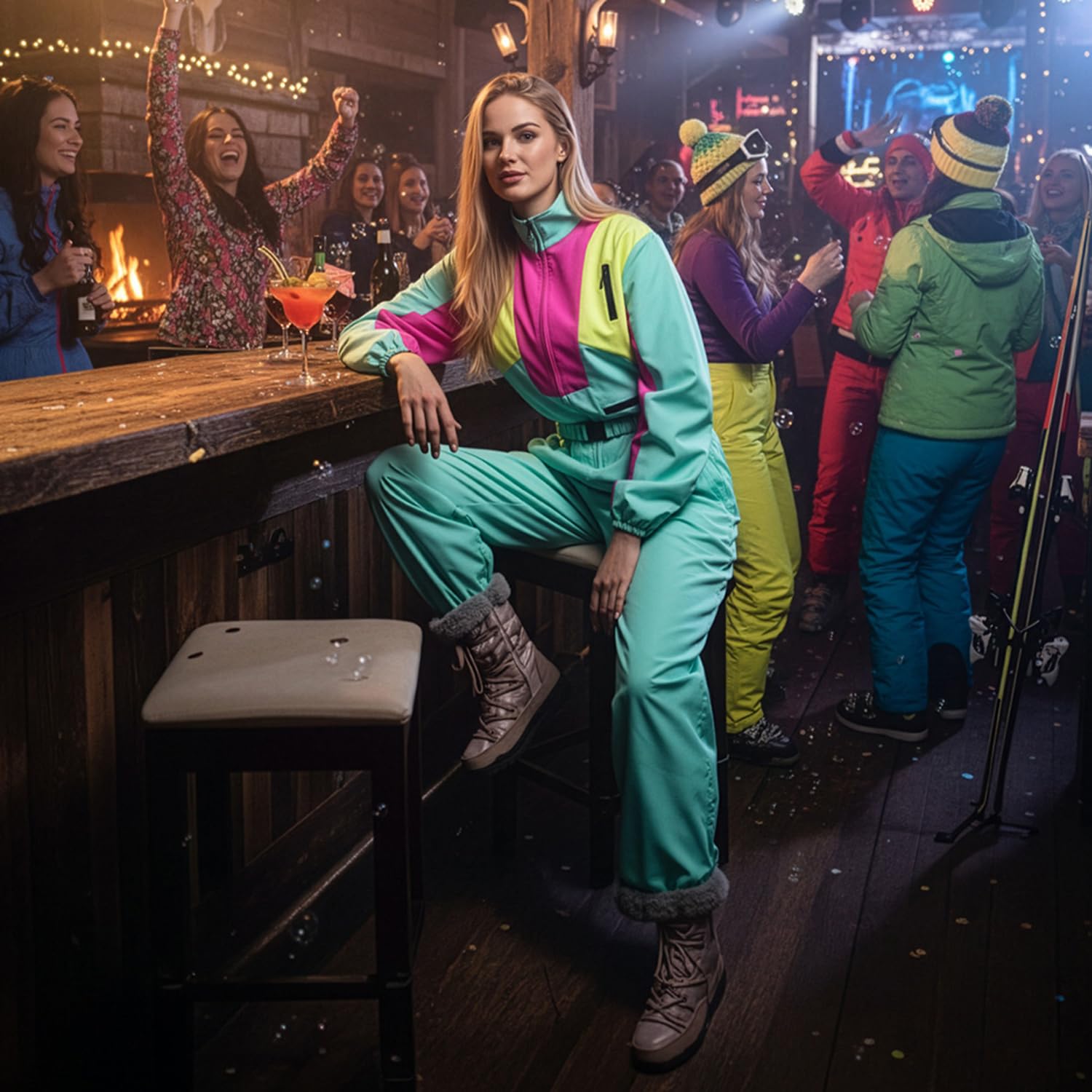 boland-retro-skianzug-snow-blizzard-80er-kost-m-mint-gr-s image 4