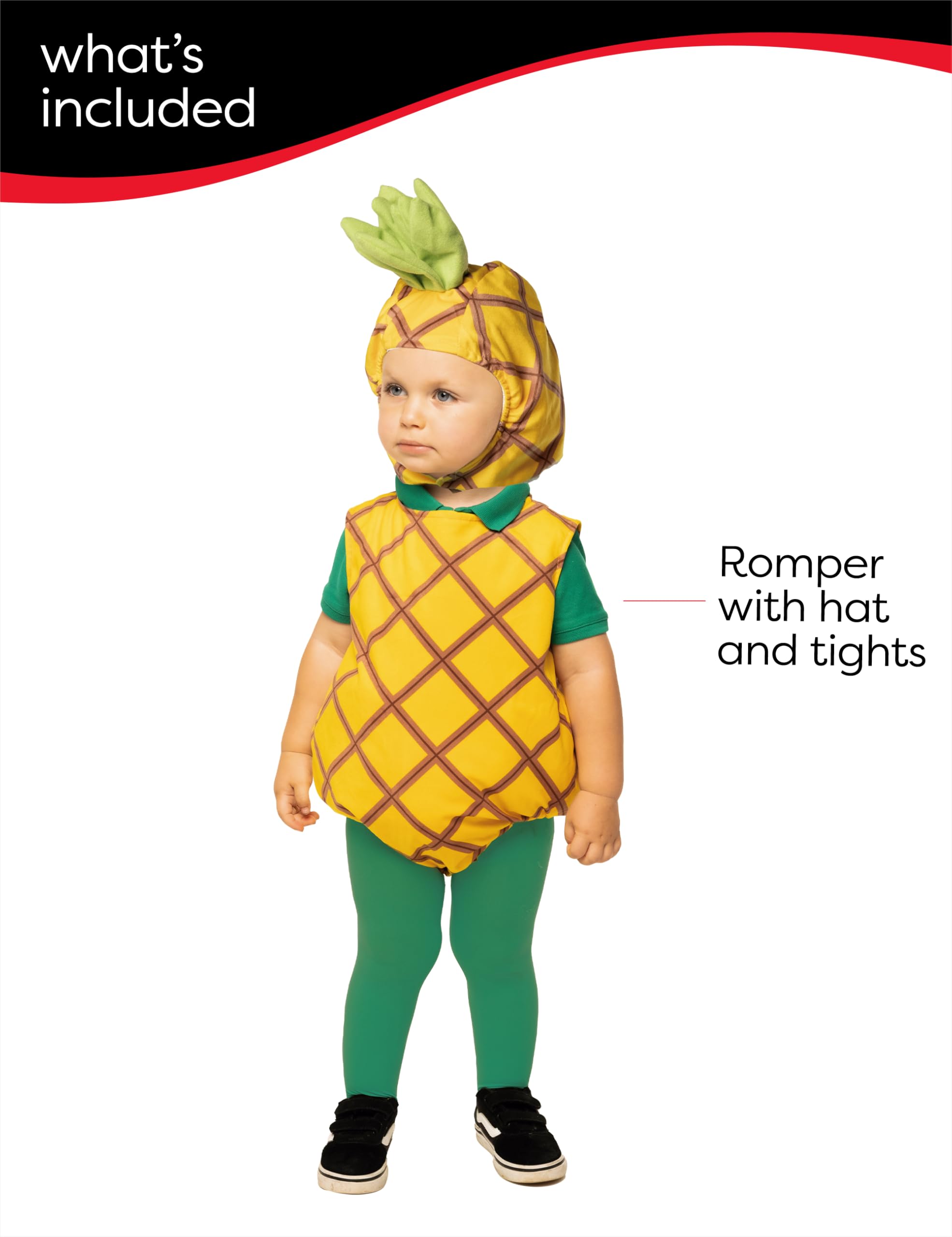rubie-s-deluxe-ananas-babykost-m-1-2-jahre-overall-m-tze image 3