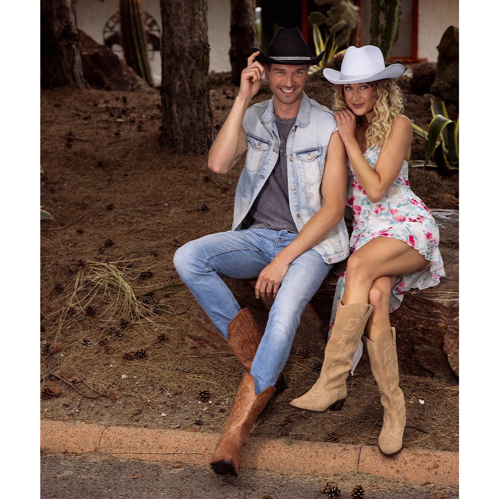 boland-daisy-cowboyhut-schwarz-western-hut-karneval image 6