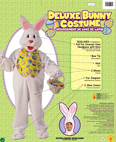 rubie-s-deluxe-osterhasen-kost-m-pl-sch-wei-xl-maskottchen image 7