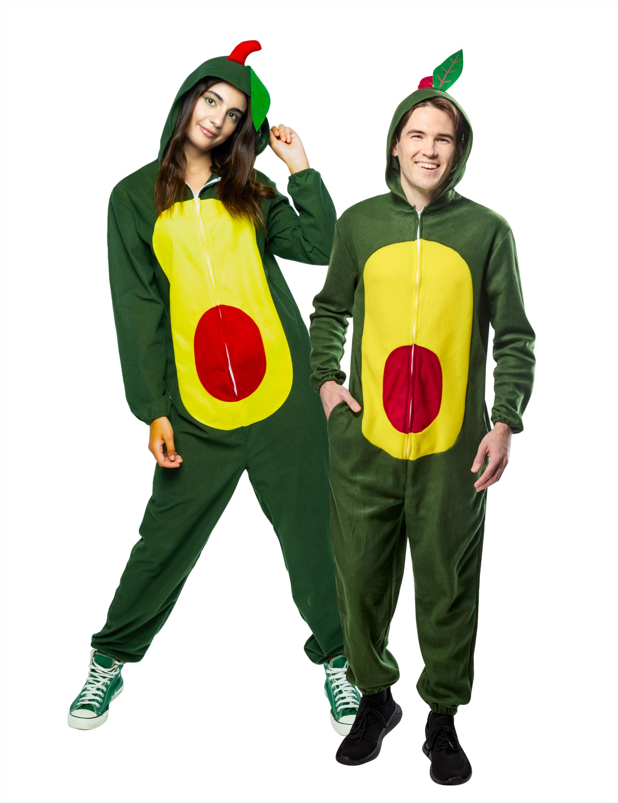 rubie-s-deluxe-avocado-kost-m-erwachsene-jumpsuit image 5