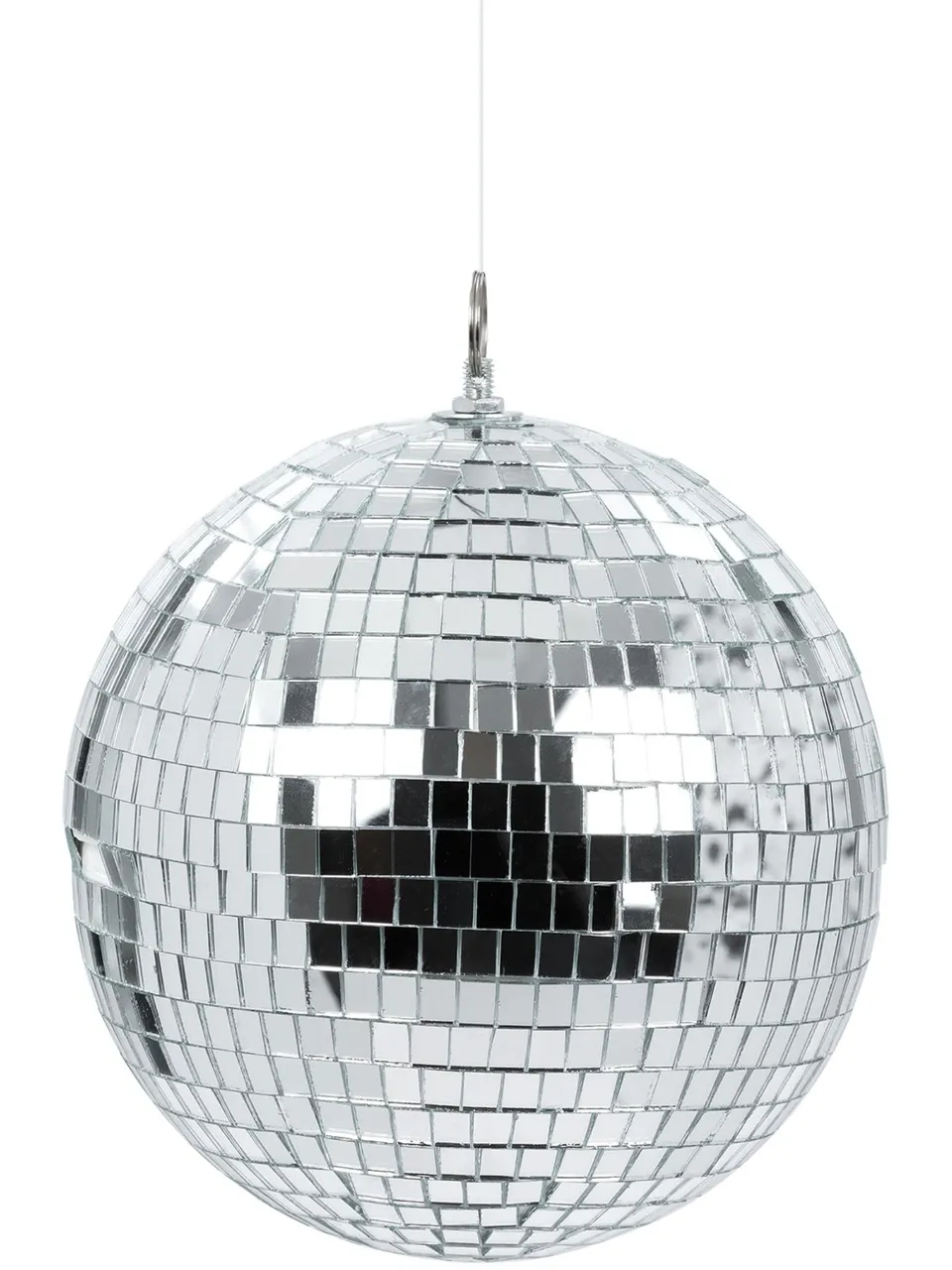 smiffys-fever-discokugel-silber-h-ngedeko image 1