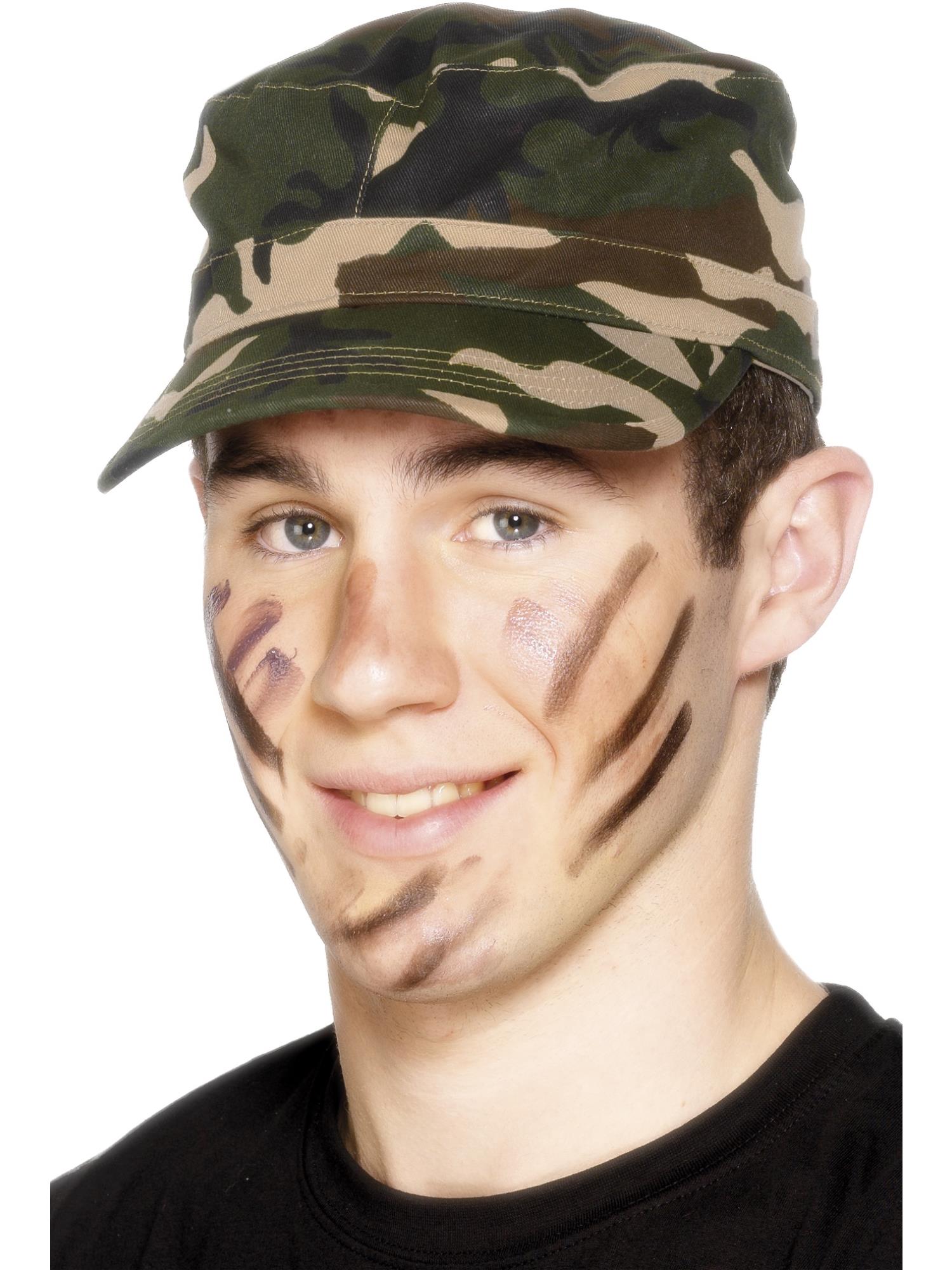 smiffys-fever-army-cap-tarn-camouflage-m-tze image 1