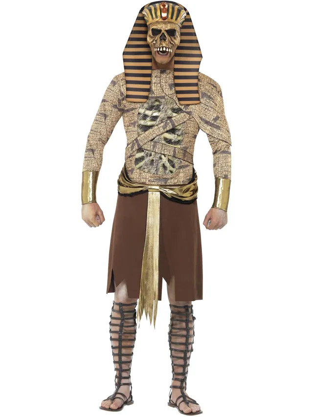 smiffys-fever-zombie-pharao-kost-m-herren-gold-m-l image 1