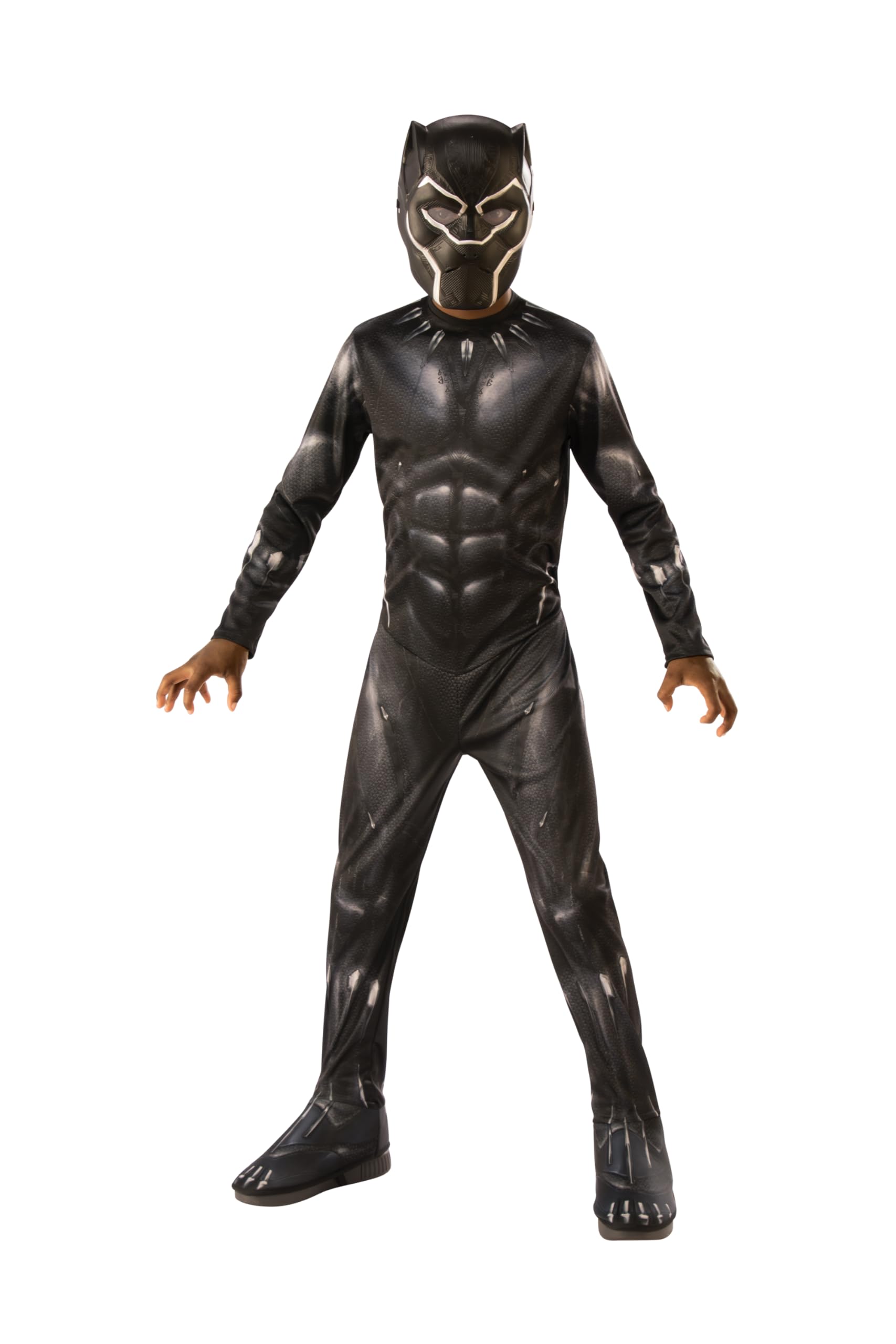 rubie-s-deluxe-black-panther-kinderkost-m-l-7-8-j-maske image 1