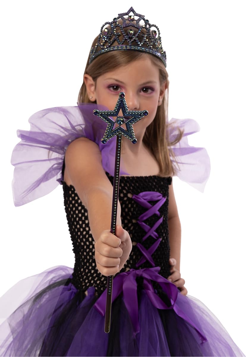 rubie-s-deluxe-b-se-prinzessin-set-diadem-zauberstab-einheitsgr-e image 2