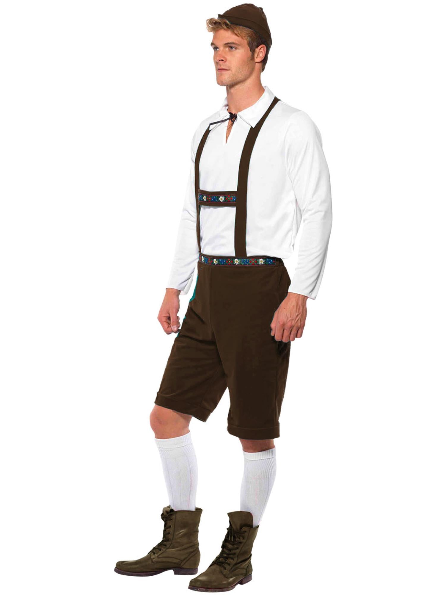 smiffys-fever-bayer-kost-m-braun-lederhosen-herren-4-tlg image 3
