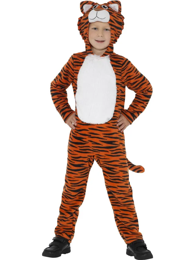 smiffys-fever-tigerkost-m-orange-gr-m-7-9-jahre-kinder image 1