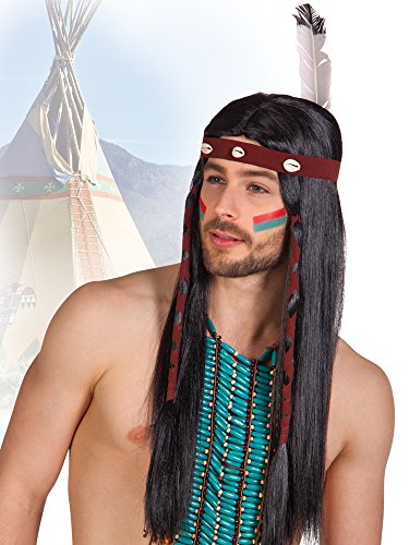 boland-takoda-indianer-per-cke-schwarz-lang-mit-stirnband image 4