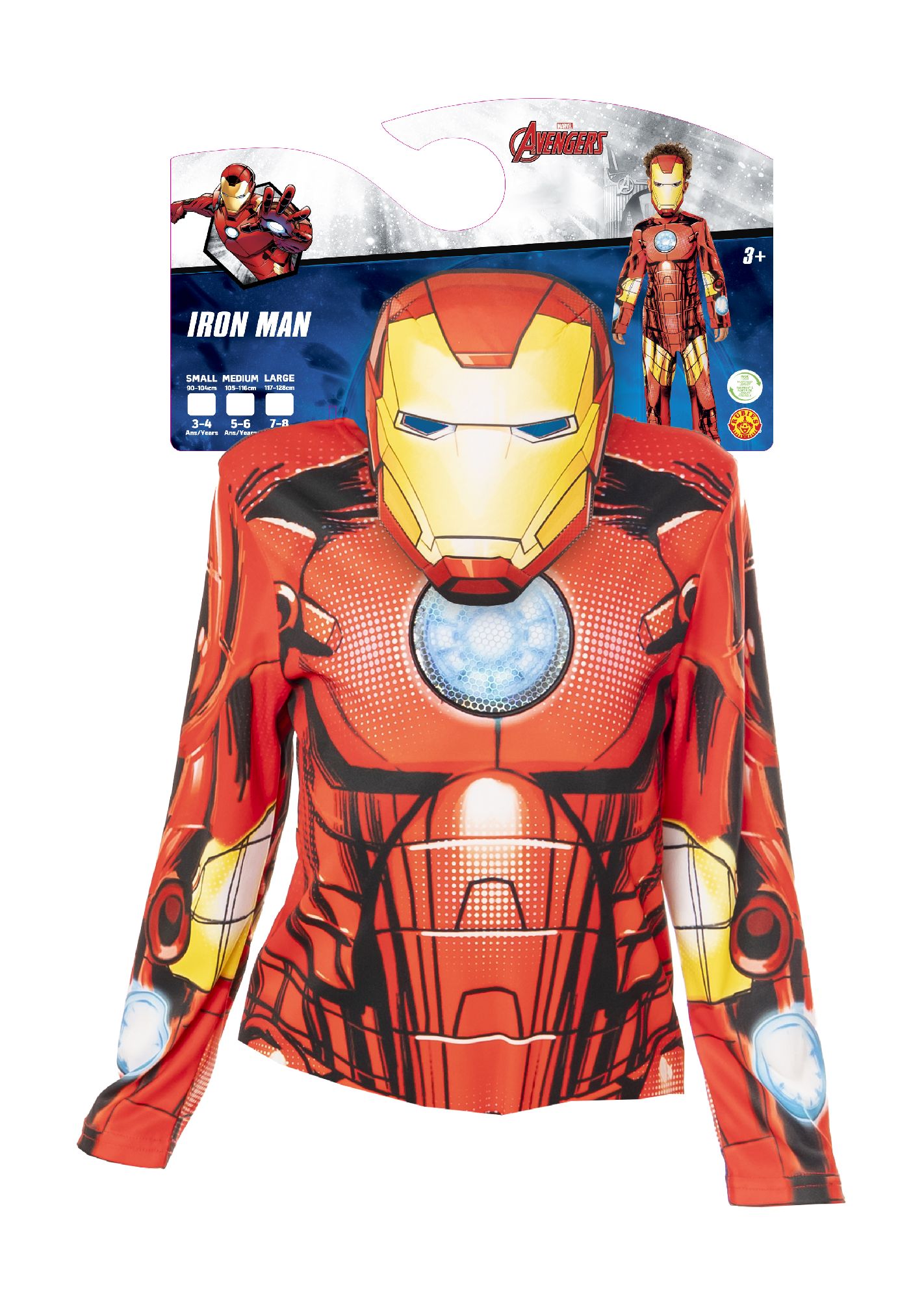 rubies-iron-man-green-collection-kost-m-jumpsuit-maske image 2
