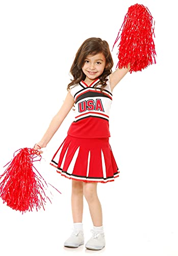 rubie-s-deluxe-cheerleader-kost-m-kinder-rock-top-usa image 3