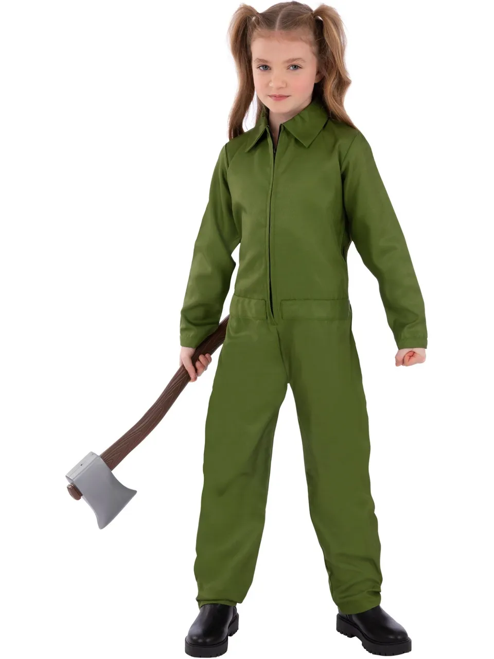 smiffys-fever-boiler-suit-kost-m-gr-n-kinder-4-14-jahre image 1