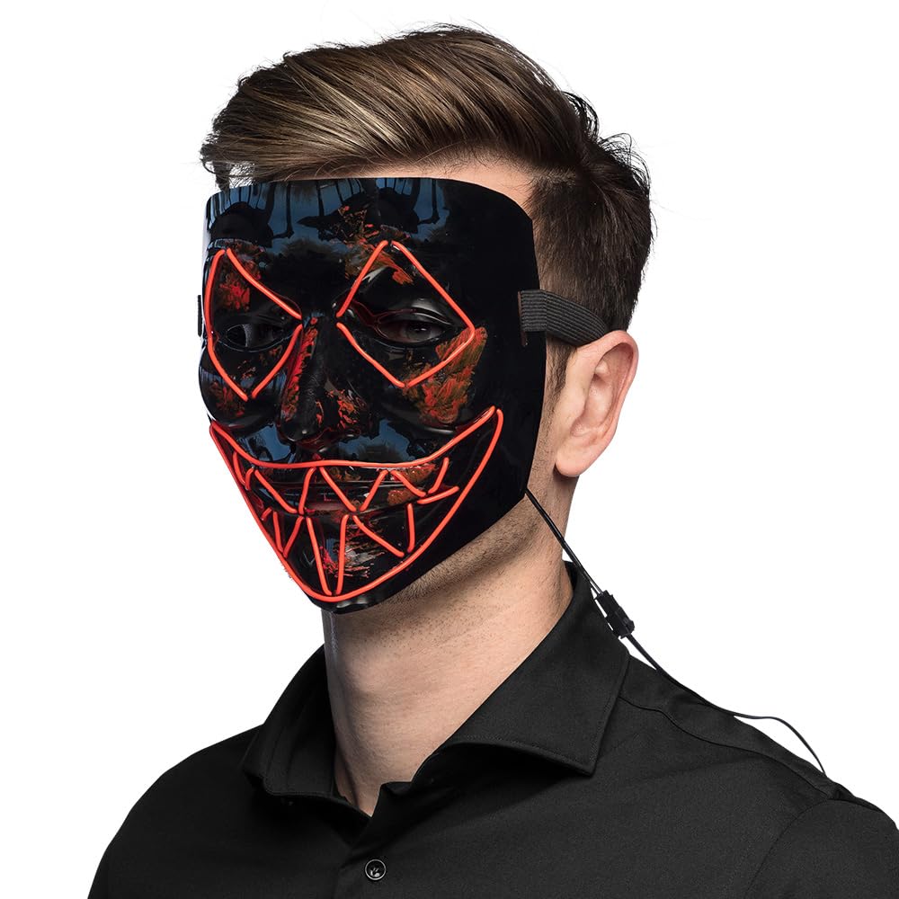 boland-masks-killer-smile-led-maske-rot-72256-schwarz image 5