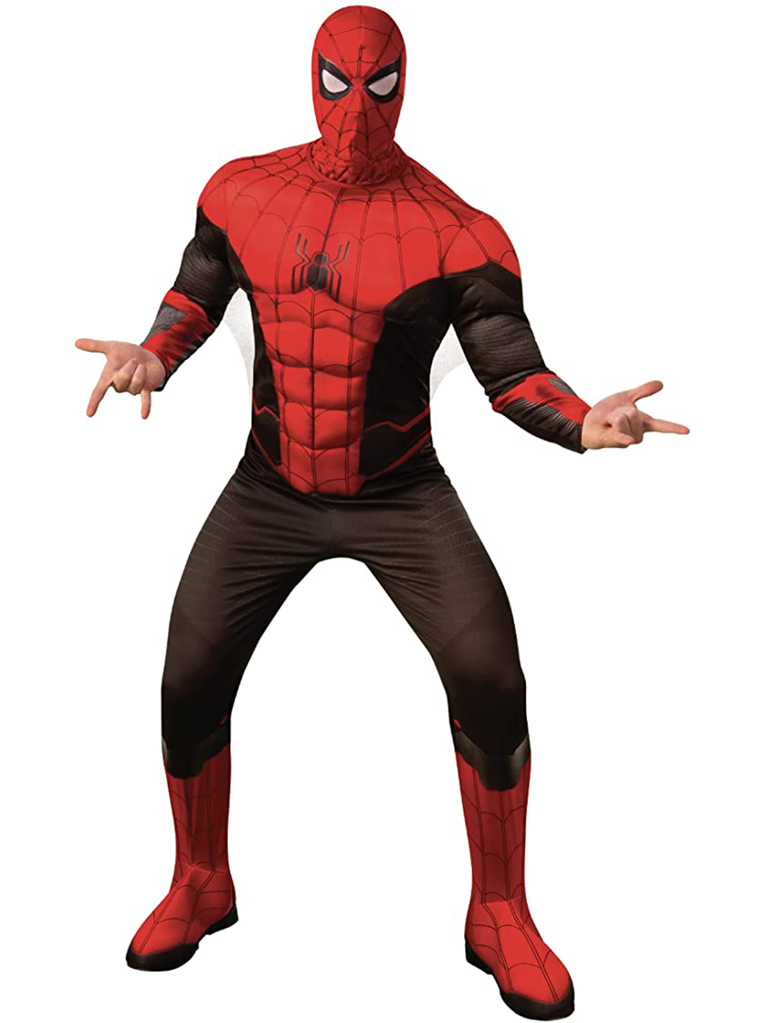rubies-spider-man-no-way-home-kost-m-erwachsene-rot image 1