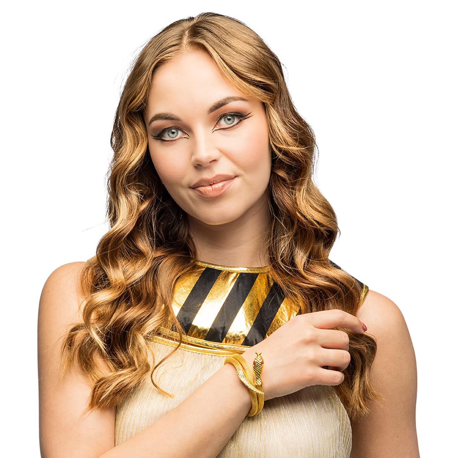 boland-64465-schlange-des-nils-armband-gold-einheitsgr-e image 1