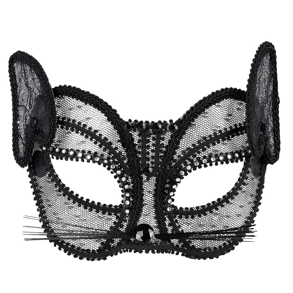 boland-masks-spitzen-augenmaske-katze-schwarz-damen image 1