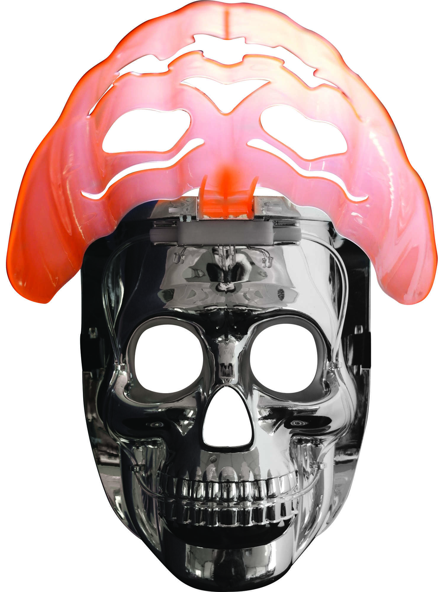 rubies-halloween-led-maske-k-rbis-2-in-1-skelett image 2