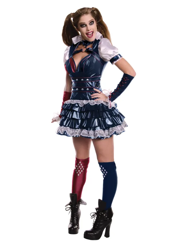 rubie-s-deluxe-harley-quinn-arkham-damenkost-m-gr-s image 1