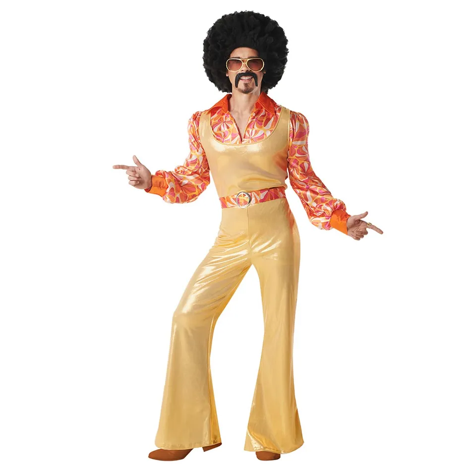 boland-funky-king-kost-m-herren-m-l-70er-disco-retro-gold image 1