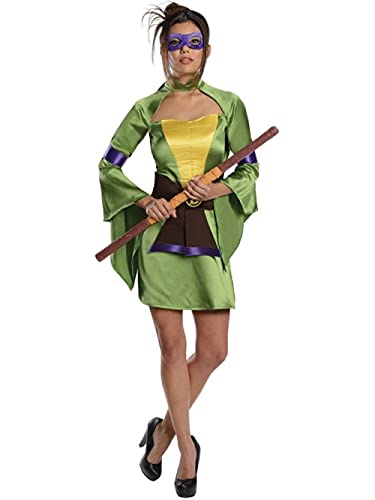 rubie-s-deluxe-tmnt-donatello-kimono-kost-m-damen-small image 6