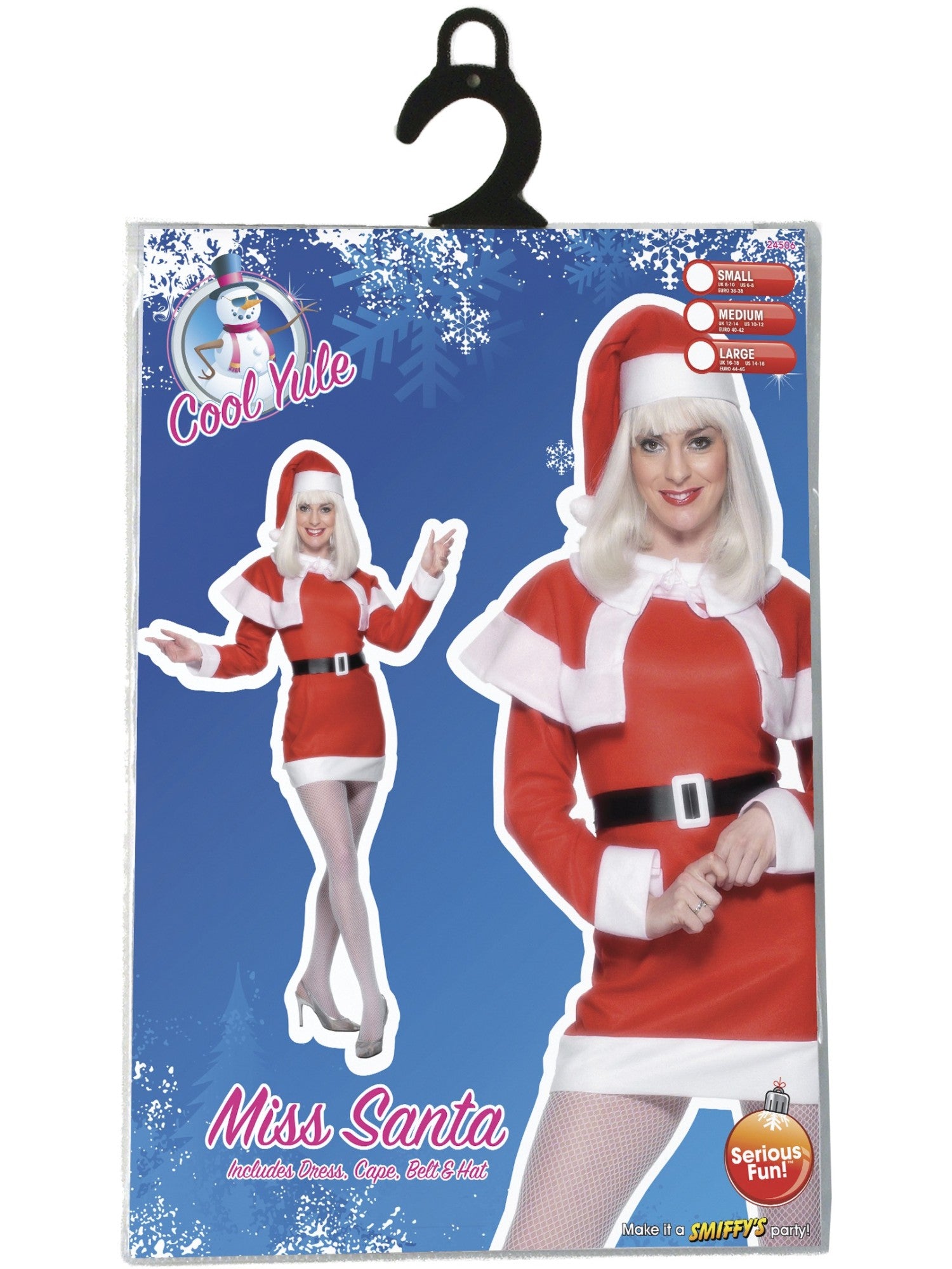 smiffys-fever-miss-santa-fleece-kost-m-rot-s image 5