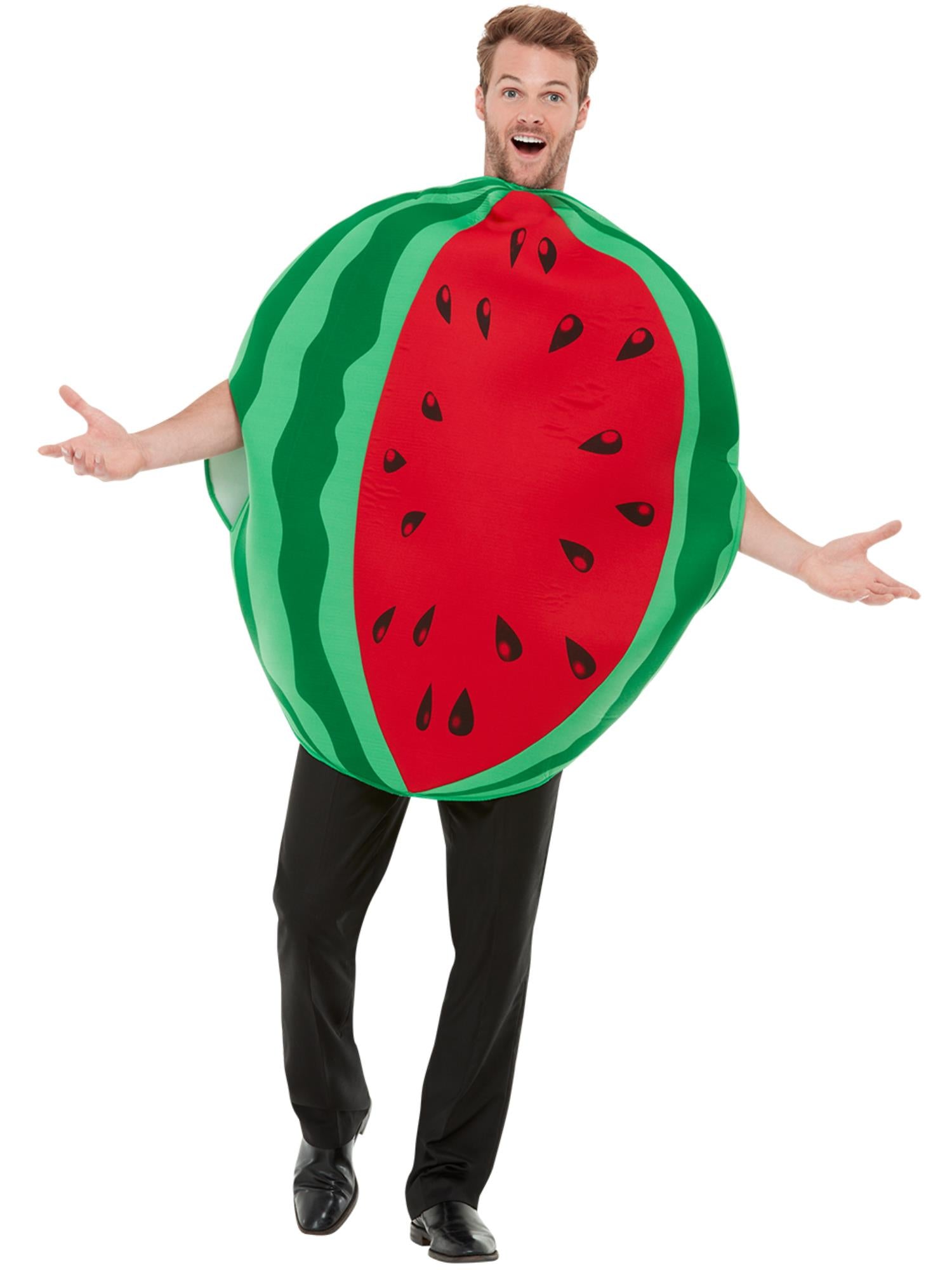 smiffys-fever-wassermelone-kost-m-rot-gr-n-unisex image 4