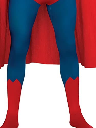 rubie-s-deluxe-dc-superman-2nd-skin-kost-m-herren-m-blau image 7