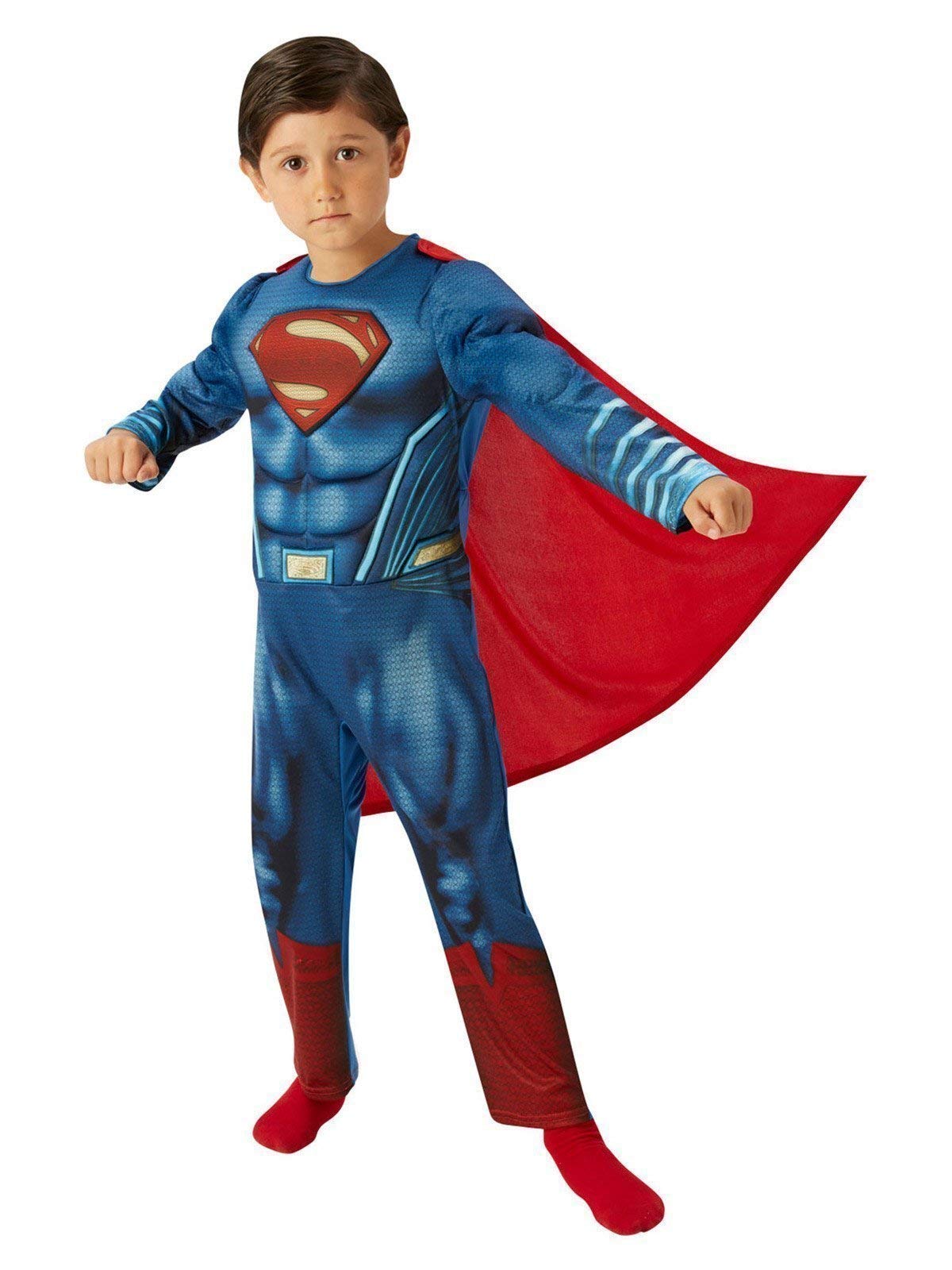 rubie-s-superman-deluxe-kinderkost-m-blau-rot-mit-cape image 5