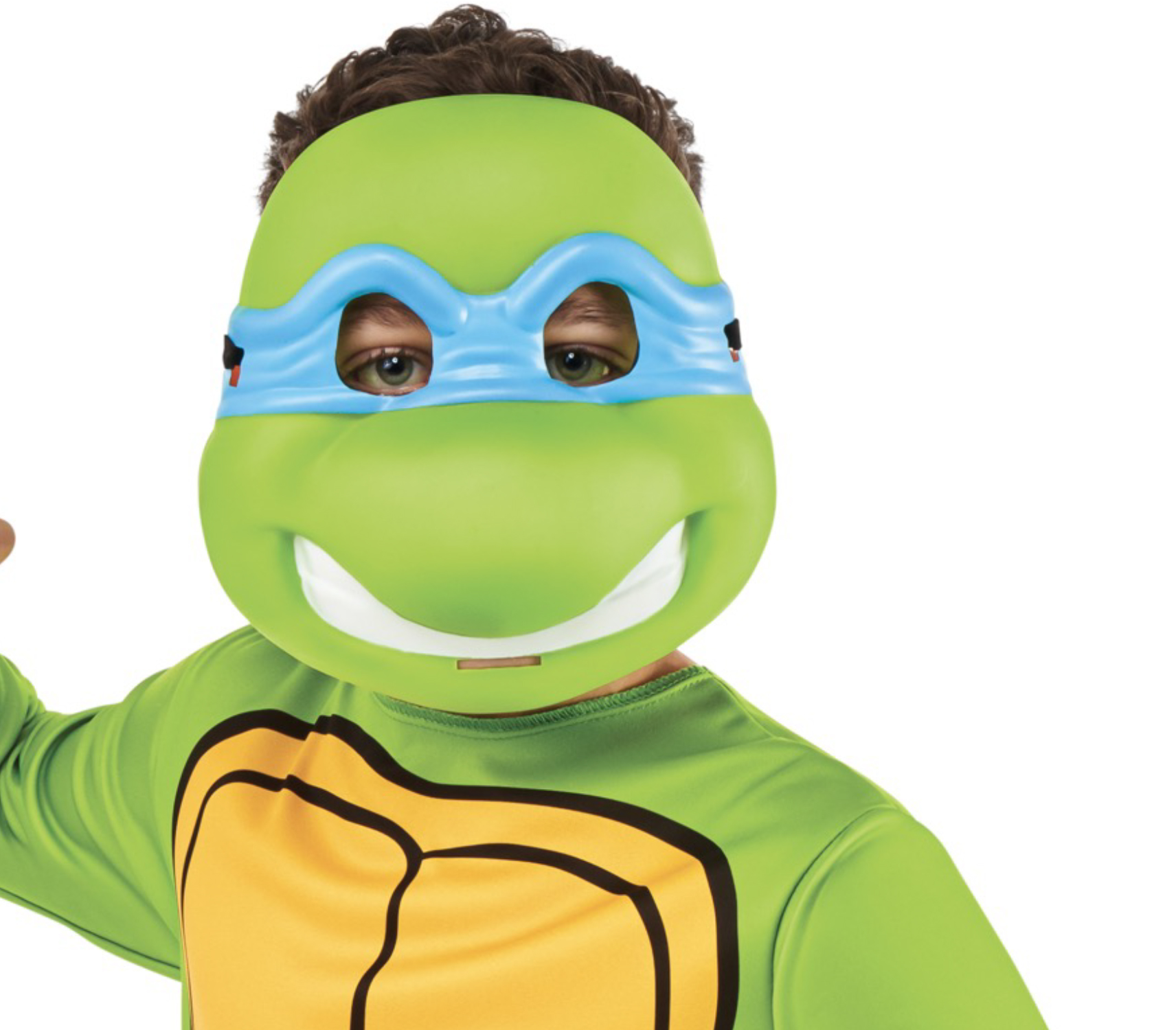 rubies-leonardo-tmnt-maske-kinder-ninja-turtles-blau image 1