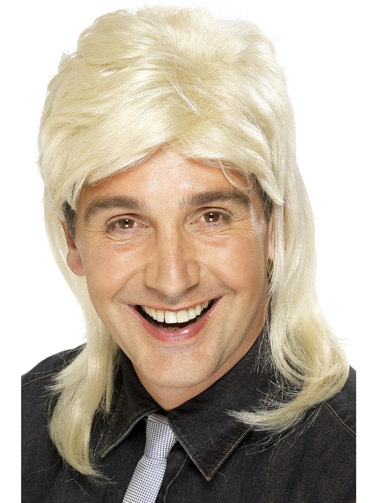 smiffys-fever-mullet-per-cke-braun-80er-vokuhila image 2