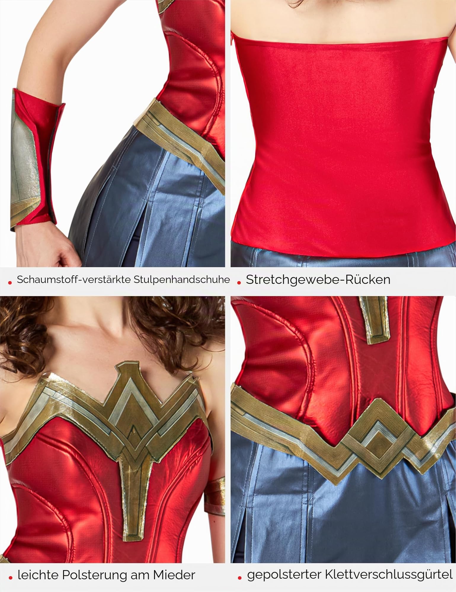 rubie-s-deluxe-ww84-wonder-woman-kost-m-set-damen-dc image 6